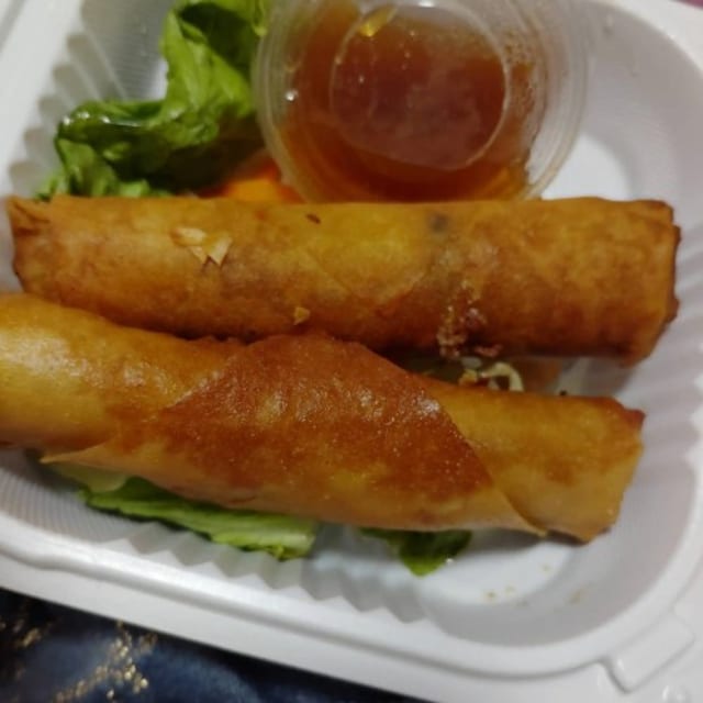 C3.  Veggie crispy rolls.